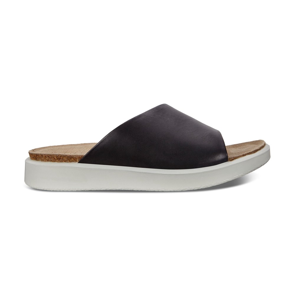 Sandalias Mujer - ECCO Corksphere Slip-On - Negros - OBM158640